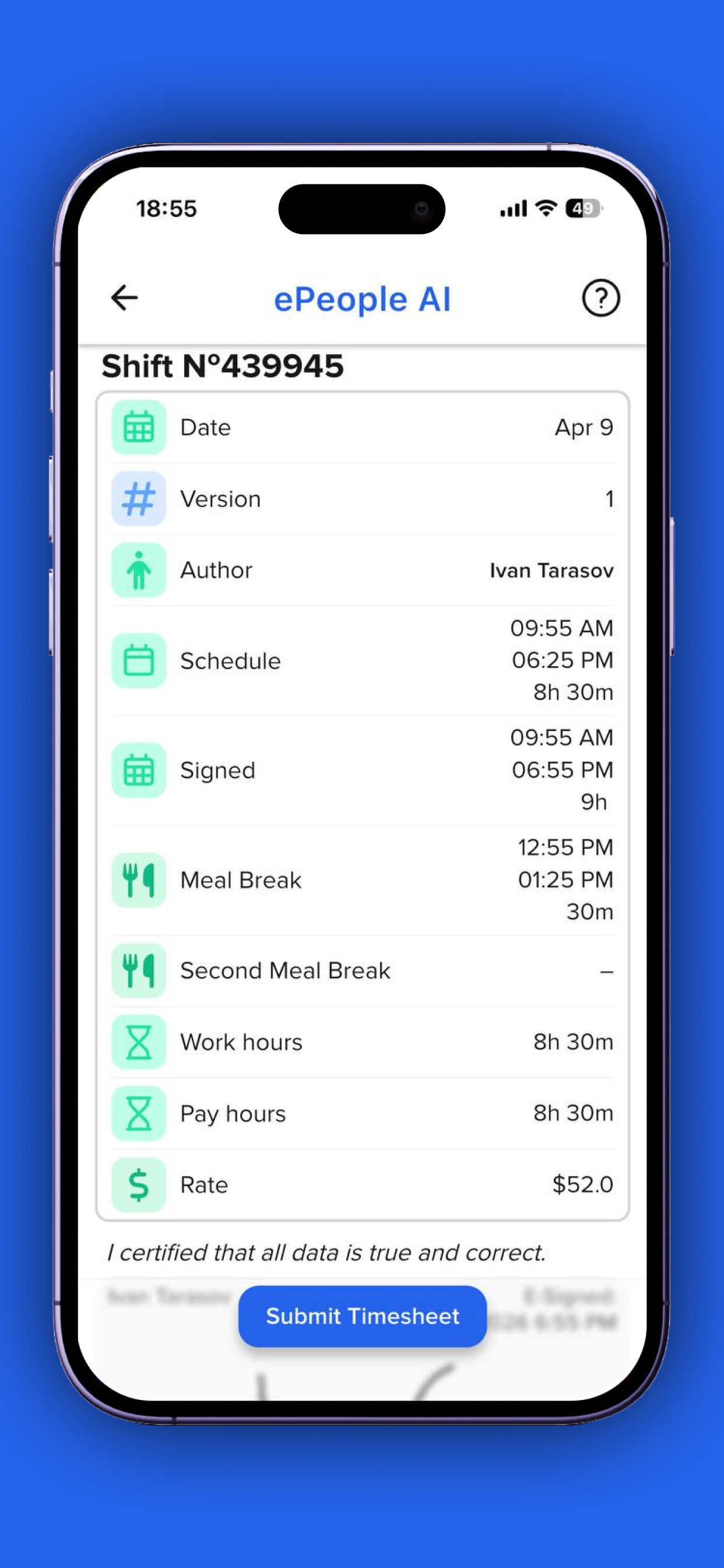EPEOPLE — HEALTHCARE WORKFORCE ECOSYSTEM screenshot 5